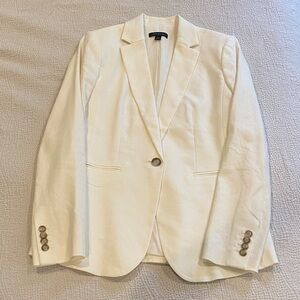 Banana Republic - Winter White Blazer 2T